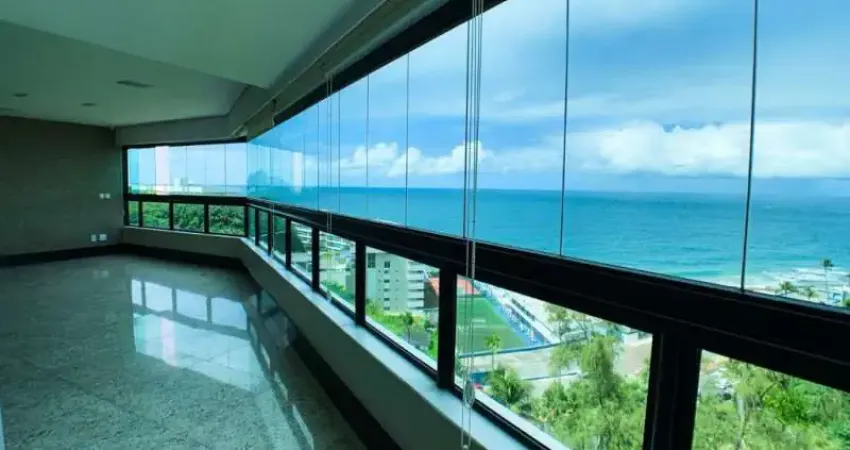 Apartamento à venda, 04 quartos, 04 suítes, 224m2, morro do gato, vista mar - salvador/ba.