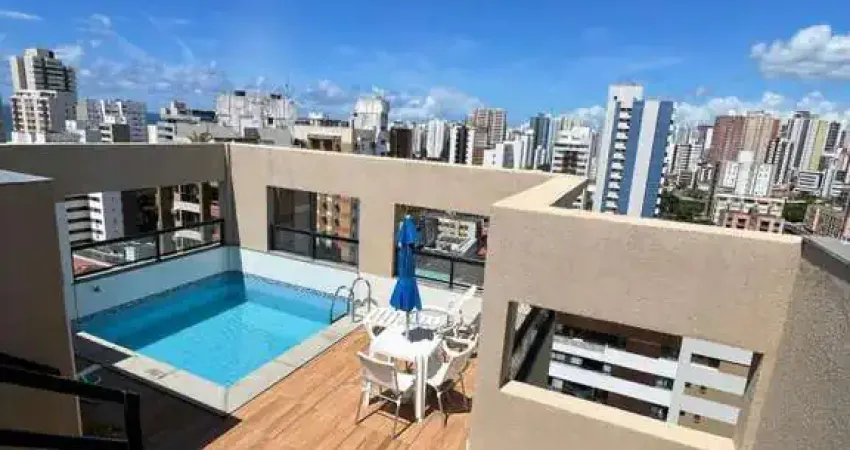 Cobertura para venda em salvador, pituba, 3 dormitórios, 3 suítes, 4 banheiros, 2 vagas