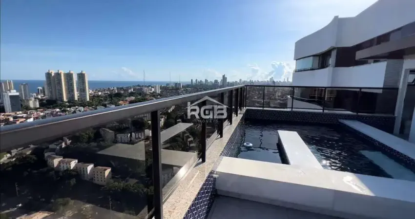 Cobertura 4/4 (2 suítes) Vista Mar no Horto Florestal R$ 3.500.000,00