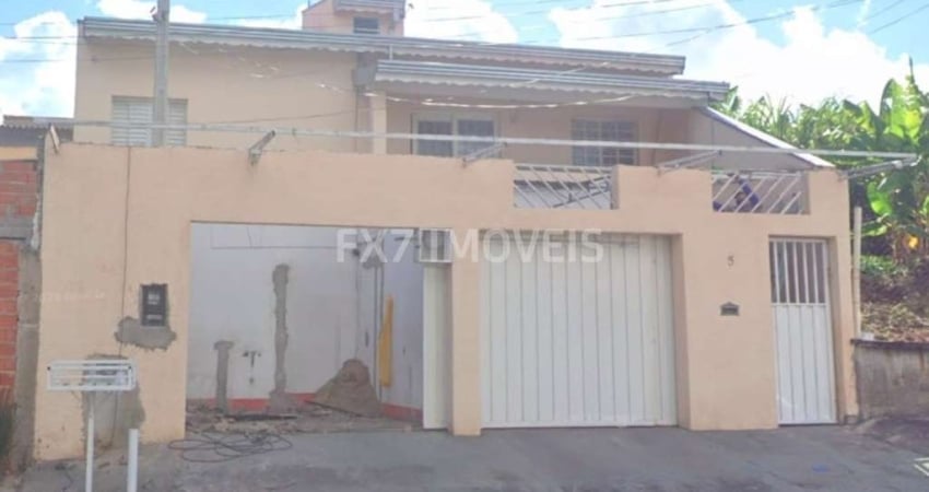 Casa à venda em Campinas-SP: 3 quartos, 2 salas, 1 banheiro, 2 vagas de garagem no Jardim Santa Rosa, 126m² de área.