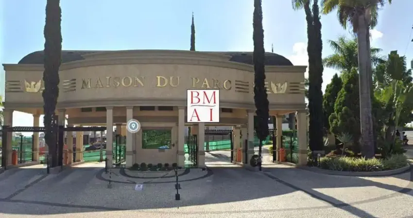 Terreno para venda, maison du parc no bairro vila suíça, localizado na cidade de indaiatuba / sp.