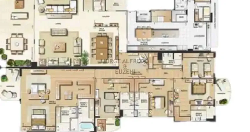 Apartamento com 5 quartos à venda na Avenida das Américas, Barra da Tijuca, Rio de Janeiro