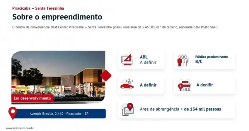 Sala Comercial para aluguel, 42 vagas, Vila Industrial - Piracicaba/SP