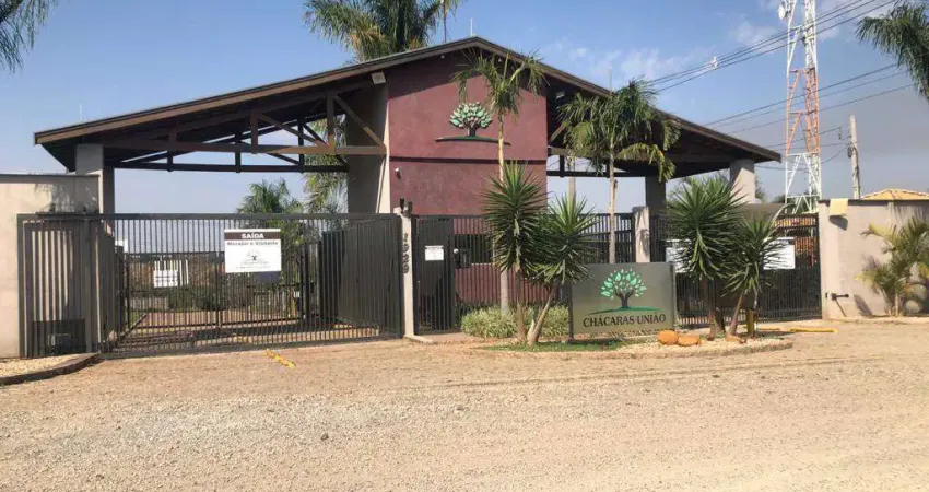 Terreno em Condomínio à venda, Chácara União - Rio das Pedras/SP