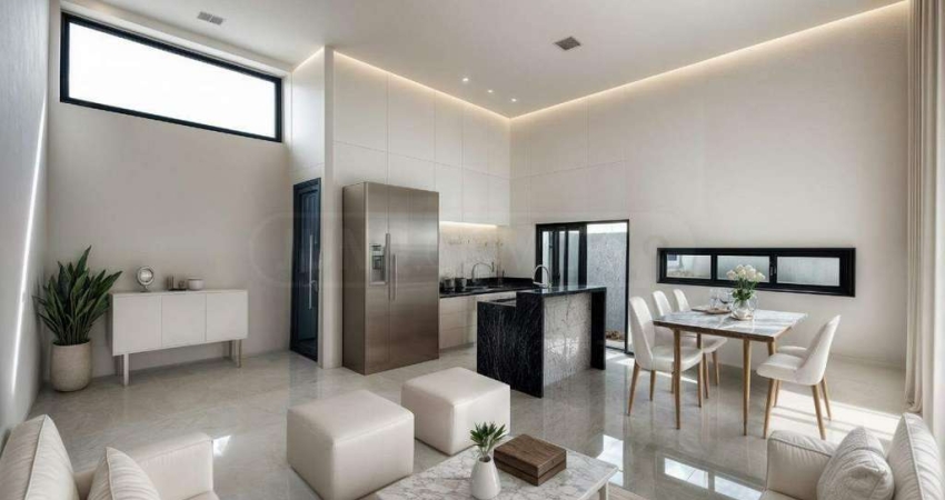 Casa em Condomínio à venda, 3 quartos, 2 suítes, 2 vagas, Residencial Ágape - Piracicaba/SP