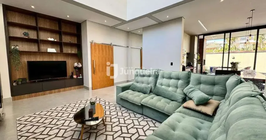 Casa em Condomínio à venda, 3 quartos, 3 suítes, 3 vagas, Morada do Engenho - Piracicaba/SP