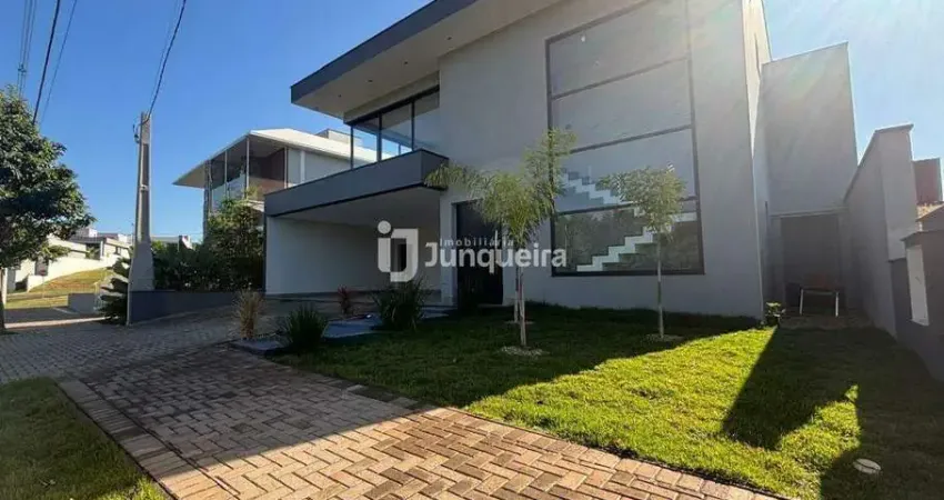Casa em Condomínio à venda, 3 quartos, 3 suítes, 4 vagas, Parque Residencial Damha II - Piracicaba/SP