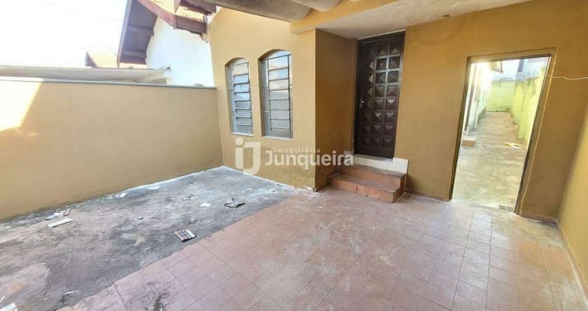 Casa para aluguel, 3 quartos, 1 vaga, Paulicéia - Piracicaba/SP