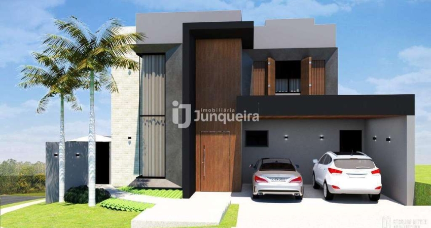 Casa em Condomínio à venda, 4 quartos, 4 suítes, 4 vagas, Santa Rosa - Piracicaba/SP