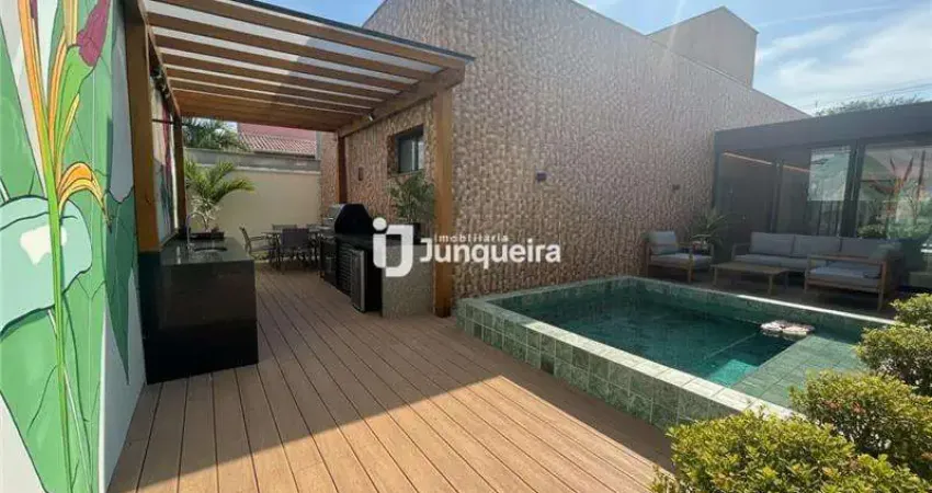 Casa em condomínio à venda, 3 quartos, 3 suítes, 2 vagas, villa dáquila - piracicaba/sp