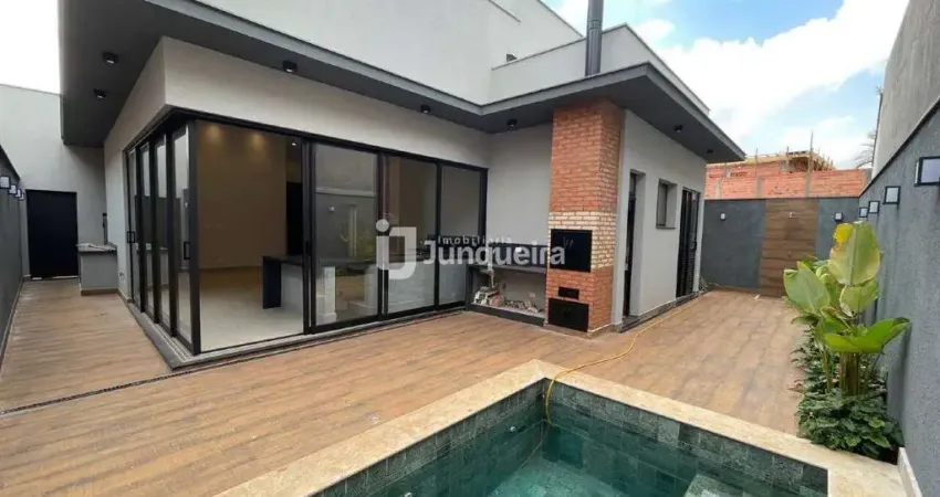 Casa em condomínio à venda, 3 quartos, 3 suítes, 2 vagas, villa bela vista - piracicaba/sp