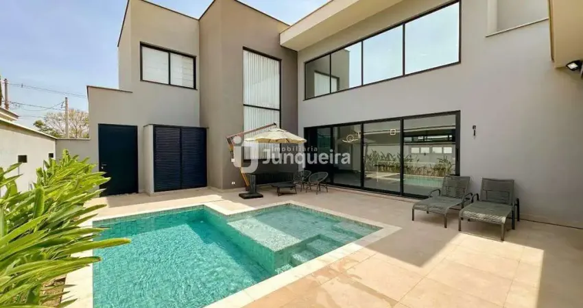 Casa em condomínio à venda, 3 quartos, 3 suítes, 2 vagas, morada do engenho - piracicaba/sp