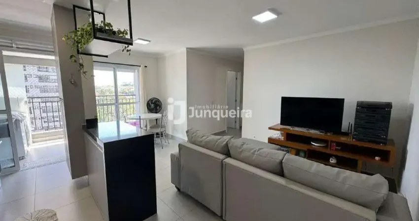 Apartamento à venda, 3 quartos, 1 suíte, 2 vagas, dois córregos - piracicaba/sp