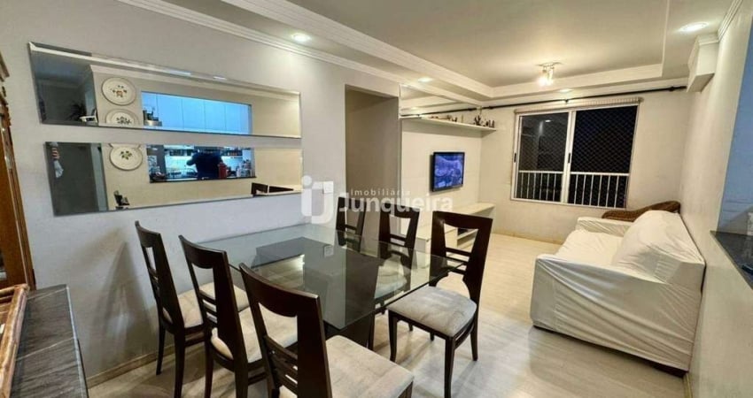 Apartamento à venda, 3 quartos, 1 suíte, 2 vagas, dois córregos - piracicaba/sp