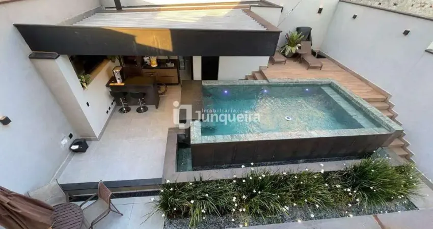 Casa em condomínio à venda, 3 quartos, 3 suítes, 4 vagas, villa dáquila - piracicaba/sp