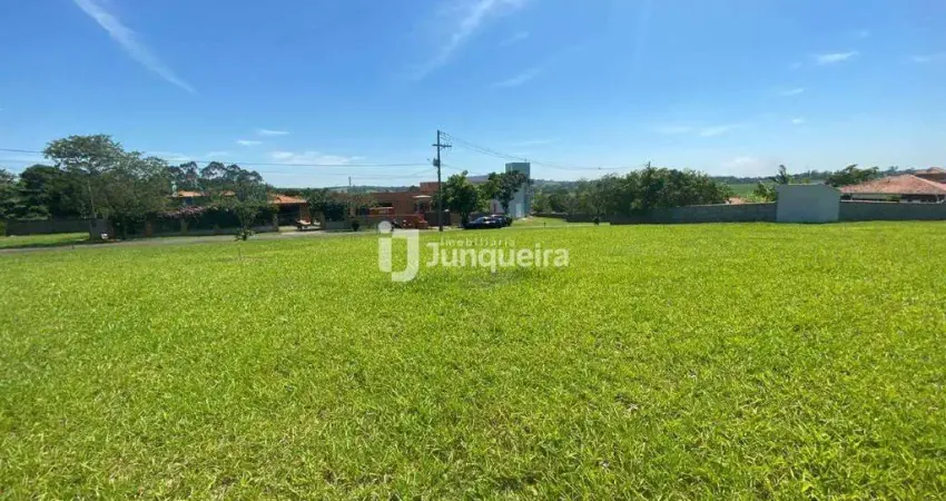 Terreno em condomínio à venda, recanto das águas de são pedro - são pedro/sp