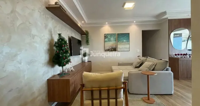 Apartamento à venda, 2 quartos, 1 suíte, 2 vagas, paulista - piracicaba/sp