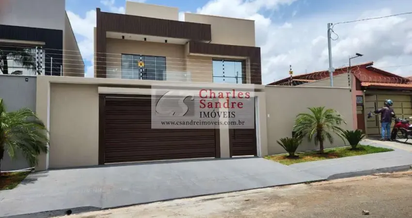 Casa para venda em goiânia, parque anhanguera, 4 dormitórios, 4 suítes, 5 banheiros, 4 vagas