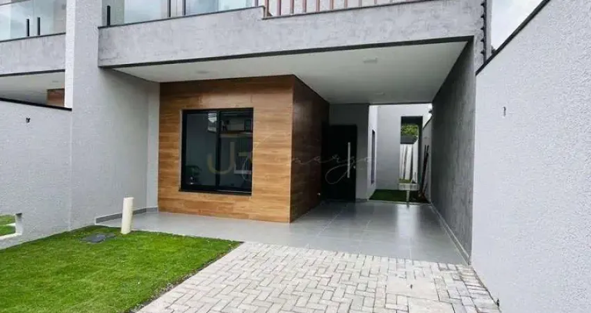 Sobrado com 3 dormitórios à venda, 158 m  por r  750.000,00 - vargem grande - pinhais pr