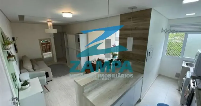 Apartamento de 63m² 2 quartos (1 suite com closet) sala com sacada, cozinha americana planejada e 1 vaga coberta no forest, todo planejado