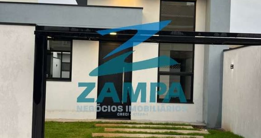 CASA MODERNA COM 3 QUARTOS (1 SUITE), VARANDA GOURMET E 2 VAGAS COBERTAS NO JD MARAMBAIA