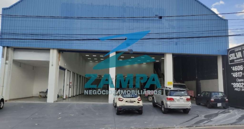 GALPÃO COMERCIAL/INDUSTRIAL DE 1484M² AC, COM TÉRREO E MEZANINO, AO LADO DA ANHANGUERA