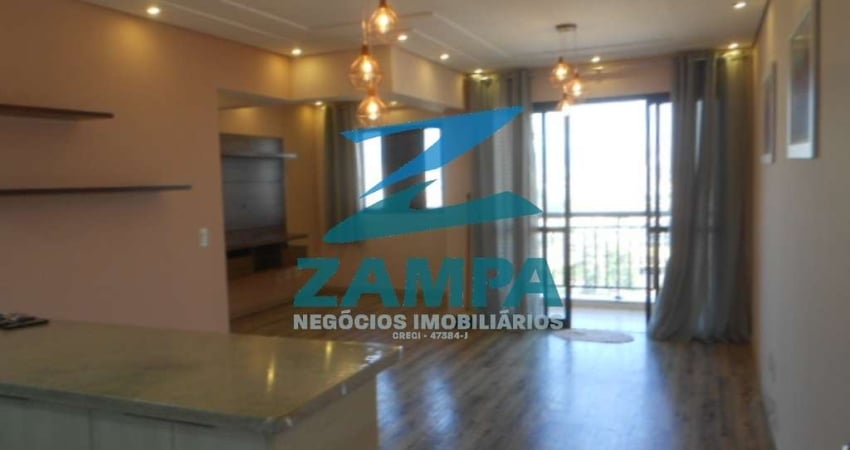 APTO NO ESPAÇO &amp; VIDA DE 77M² COM 2 QUARTOS (1 SUITE), COZINHA PLANEJADA E 1 VAGA COBERTA