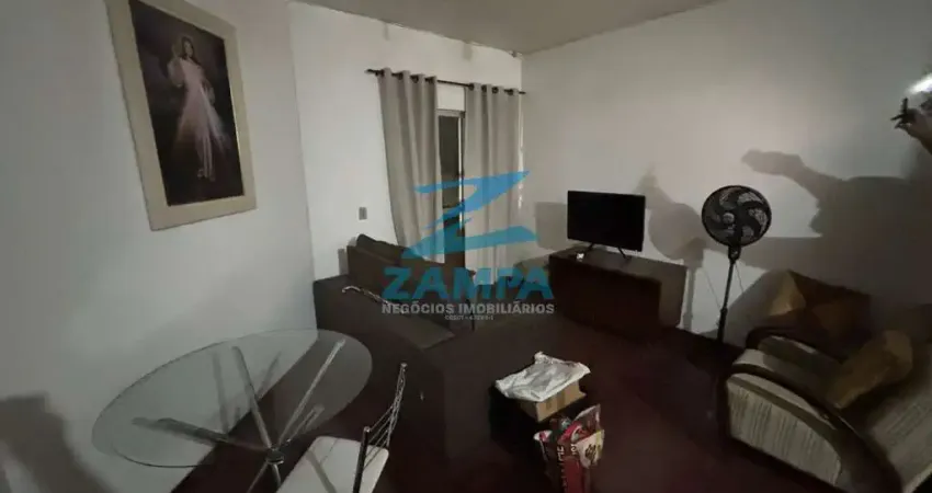 Apto mobiliado de 61m³ 2 quartos e cozinha com planejados, sala c/ sacada e 1 vaga coberta