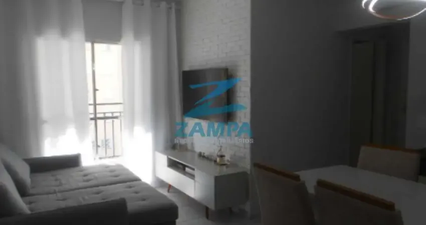 Apartamento com 2 quartos (1 suite), salas com sacada e vaga coberta no real ville