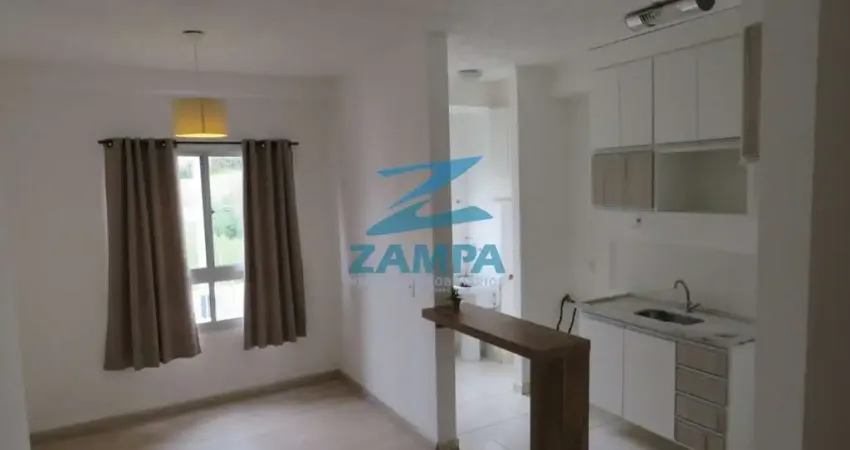 Apartamento com 45m² no bella colônia com 2 quartos (1 plan), cozinha plan. E 1 vaga coberta