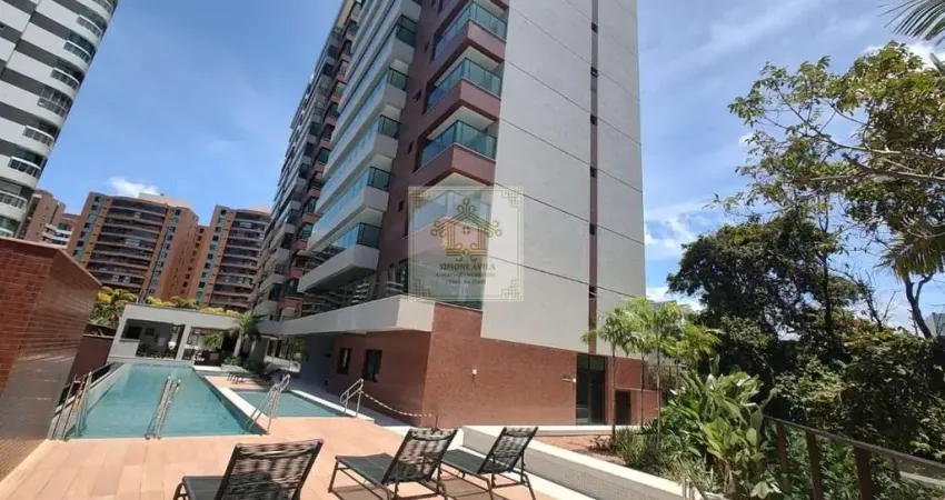 Apartamento para venda em salvador, alphaville i, 4 dormitórios, 4 suítes, 5 banheiros, 4 vagas