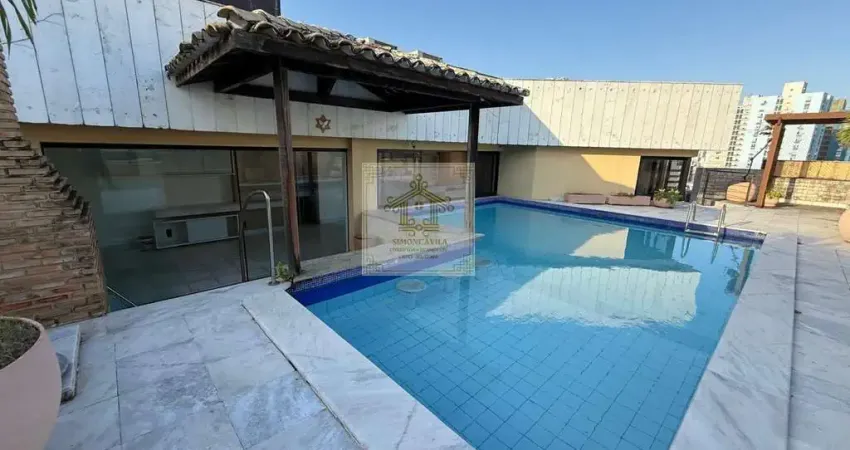 Cobertura duplex para venda em salvador, pituba, 5 dormitórios, 5 suítes, 7 banheiros, 4 vagas
