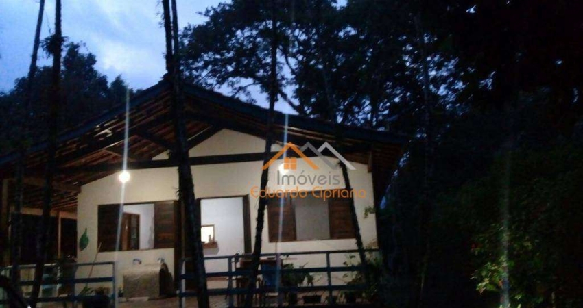 Chácara com 4 dormitórios, 1557 m² - venda por R$ 799.000,00 ou aluguel por R$ 4.000,00/mês - Massaguaçu - Caraguatatuba/SP