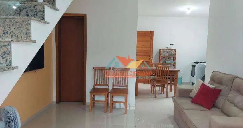 Casa com 2 dormitórios para alugar, 78 m² por R$ 2.817,50/mês - Massaguaçu - Caraguatatuba/SP