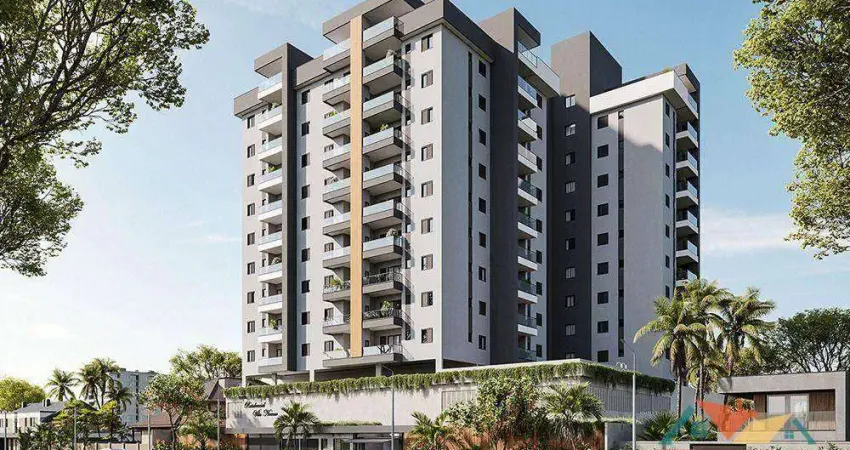 Apartamento com 2 dormitórios à venda, 63 m² por R$ 450.000,00 - Praia das Palmeiras - Caraguatatuba/SP
