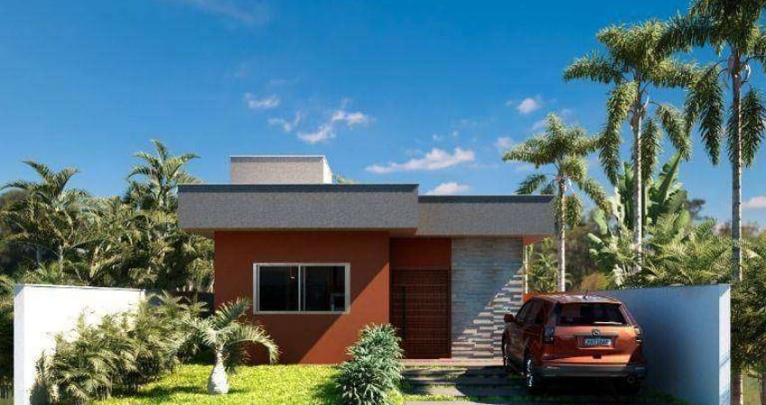 Casa com 3 dormitórios à venda, 109 m² por R$ 400.000,00 - Massaguaçu - Caraguatatuba/SP