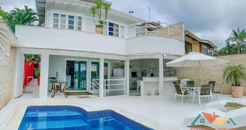 Casa com 6 dormitórios à venda por R$ 4.000.000,00 - Massaguaçu - Caraguatatuba/SP