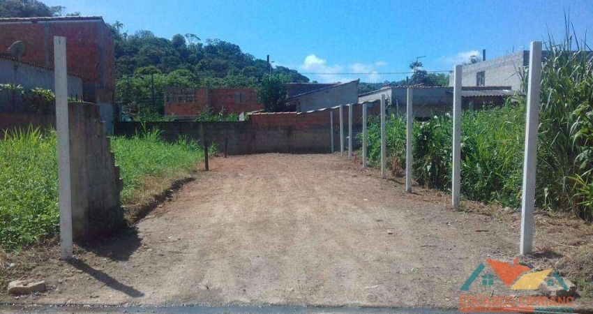 Terreno à venda, 116 m² por R$ 130.000,00 - Massaguaçu - Caraguatatuba/SP