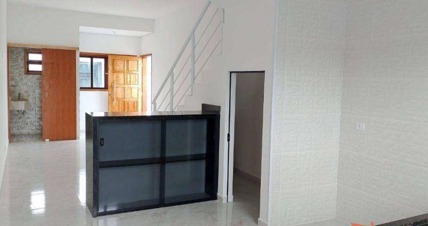 Belo sobrado para venda no Pontal santa marina com suíte e um amplo  quintal para piscina