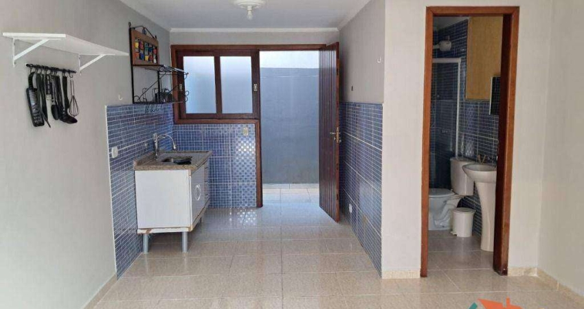 Casa com 1 dormitório, 61 m² - venda por R$ 280.000,00 ou aluguel por R$ 1.907,61/mês - Martim de Sá - Caraguatatuba/SP