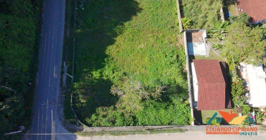 Terreno à venda, 507 m² por R$ 405.000,00 - Massaguaçu - Caraguatatuba/SP
