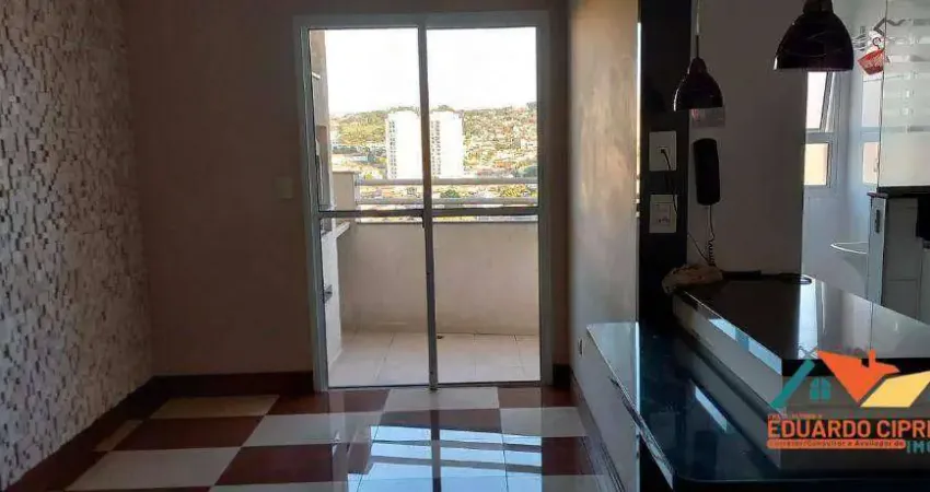 Apartamento com 3 dormitórios para alugar, 90 m² por R$ 3.128,00/mês - Centro - Jacareí/SP
