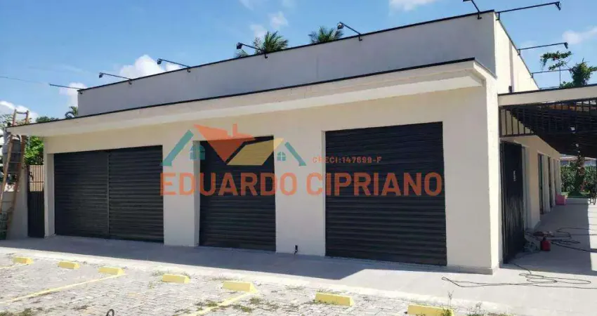 Ponto para alugar, 103 m² por r$ 10.000,00/mês - porto novo - caraguatatuba/sp