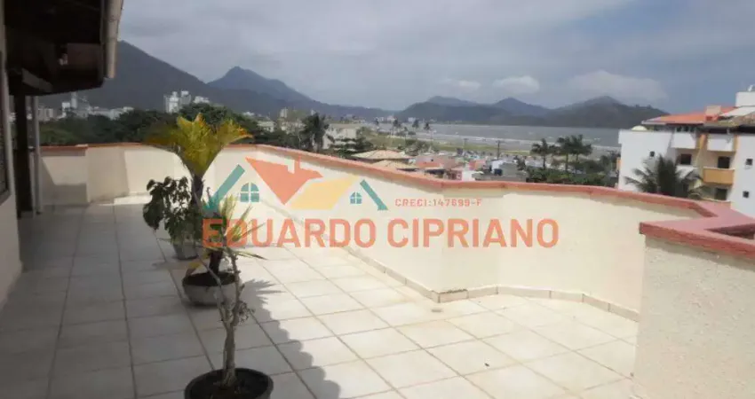 Cobertura com 3 dormitórios à venda por r$ 1.200.000 - centro - caraguatatuba/sp