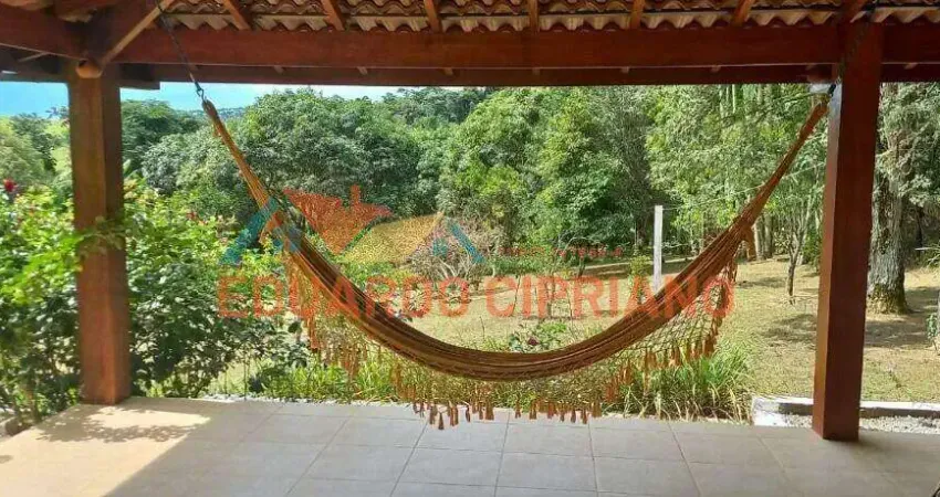 Chácara com 4 dormitórios à venda, 6160 m² por r$ 1.200.000,00 - zona rural - paraibuna/sp