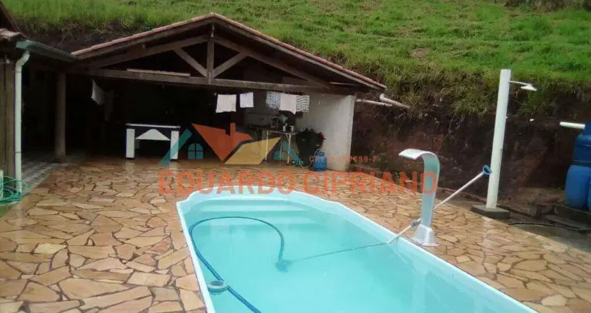 Chácara com 2 dormitórios à venda, 1309 m² por r$ 700.000,00 - zona rural - paraibuna/sp