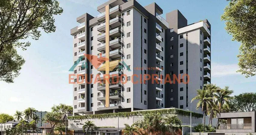Apartamento com 2 dormitórios à venda, 63 m² por r$ 450.000,00 - praia das palmeiras - caraguatatuba/sp