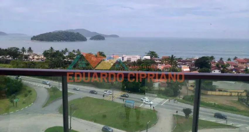 Apartamento com 5 dormitórios, 294 m² - venda por r$ 2.100.000,00 ou aluguel por r$ 6.000,01/mês - massaguaçu - caraguatatuba/sp