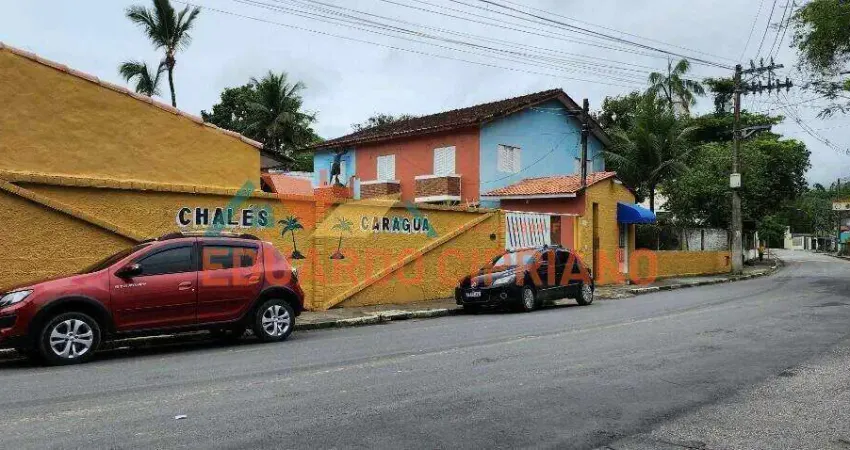 Pousada com 26 dormitórios à venda, 600 m² por r$ 2.500.000,00 - massaguaçu - caraguatatuba/sp