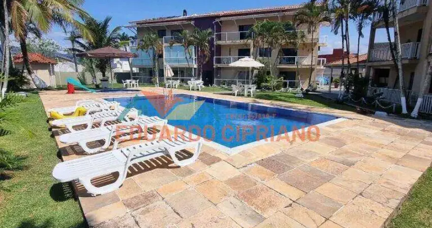 Apartamento com 3 dormitórios à venda, 120 m² por r$ 450.000,00 - pontal de santa marina - caraguatatuba/sp